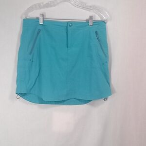 Title Nine Teal Nimblene Skort Size 6